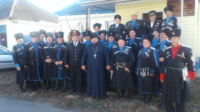 Три казака официально пополнили ряды Грушевского хуторского казачьего общества