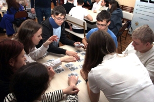 Юные интеллектуалы Ставрополя состязались в игре «Земля отцов-26»