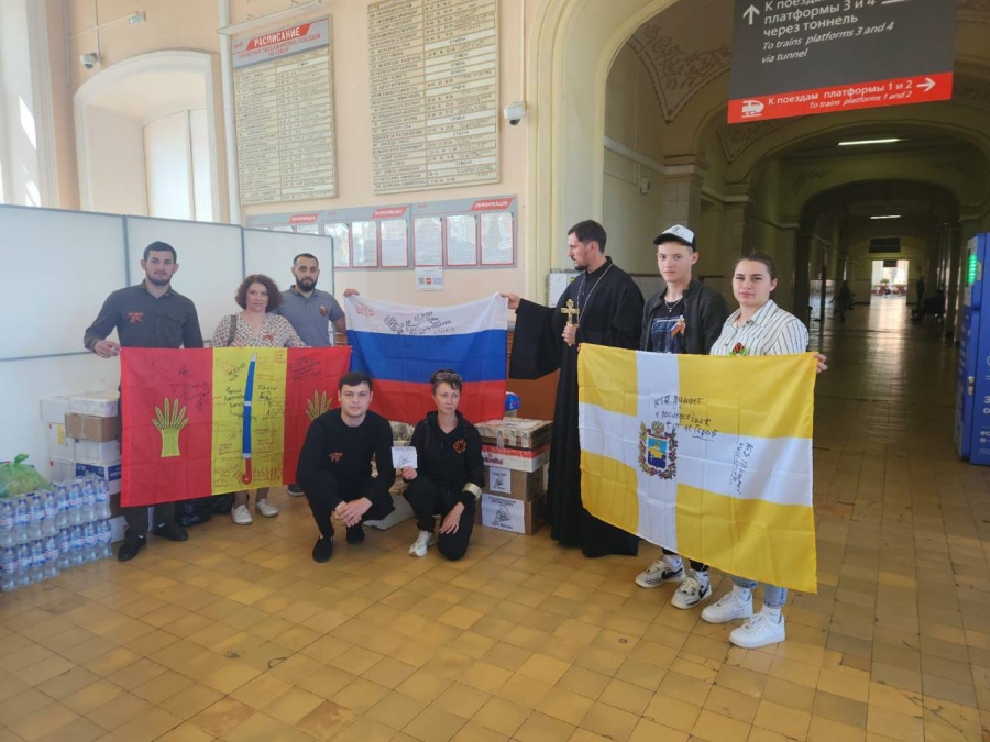 На Ставрополье представили цыганской диаспоры вместе с ветеранами и волонтерами сформировали «Эшелон Добра»