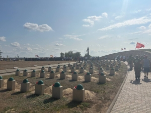 Невинномысские юнармейцы участвовали в раскопках на Вахте памяти