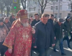 В Ставрополе прошёл традиционный Пасхальный крестный ход. Видео
