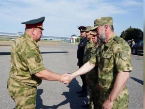 Замдиректора Росгвардии посетил подразделения ведомства в Чечне