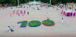 Площадь Согласия Нальчика утонула в цветах