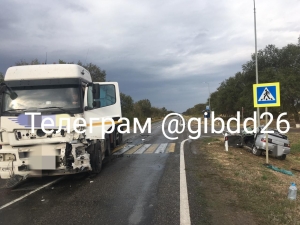 В Ипатово неопытный водитель спровоцировал ДТП, в котором сам погиб