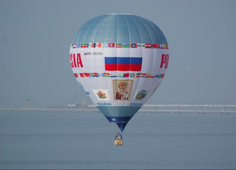 Над Ставропольем пролетит шар-рекордсмен с изображением военных наград