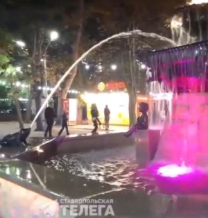 В парке Ставрополя заработал отреставрированный фонтан «Лягушки»