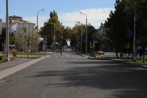 Улица Коркмасова в Махачкалу