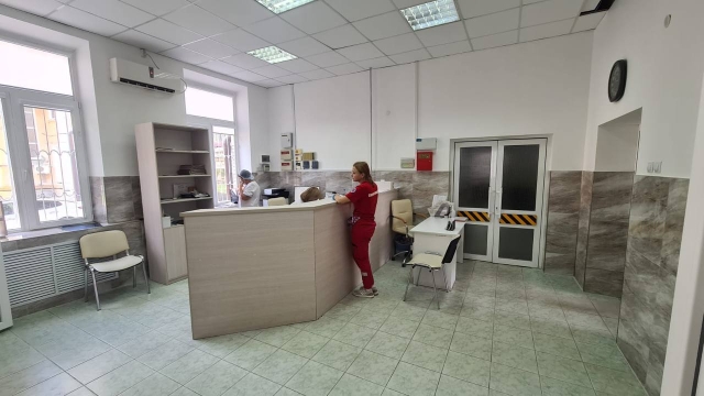 <i>В приемном отделении горбольницы Невинномысска завершили ремонтные работы</i>