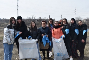 Во Владикавказе волонтёры очистили берег Терека