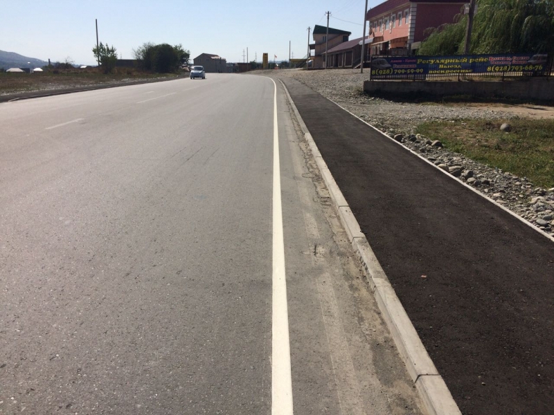 Реконструкция автодороги «Назрань-Грозный»