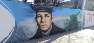 В Ставрополе к 9 мая завершили граффити
