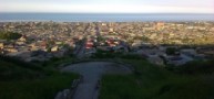 Вид на город с цитадели Нарын-Кала